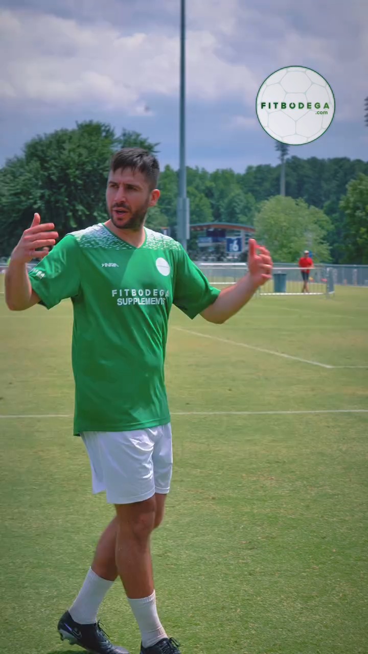 FitBodega Vancouver FC player in the green kit on the pitch at TST — watch the reel