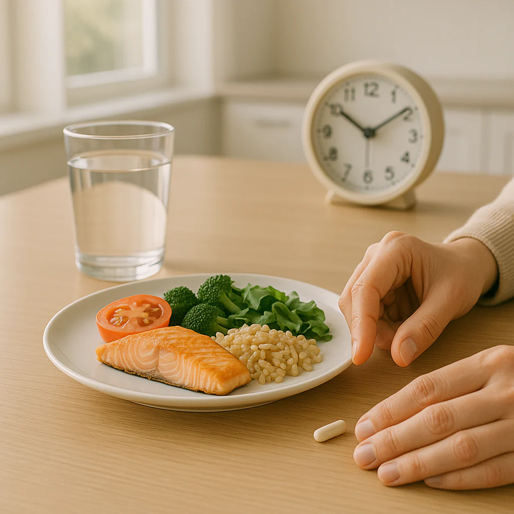 What is the best time to take digestive enzymes?
